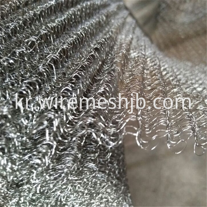 Gas Liquid Filter mesh Knitted Wire Mesh